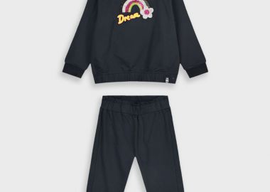 Φούτερ φόρμα με τύπωμα | ΜΑΥΡΟ - Energiers - 